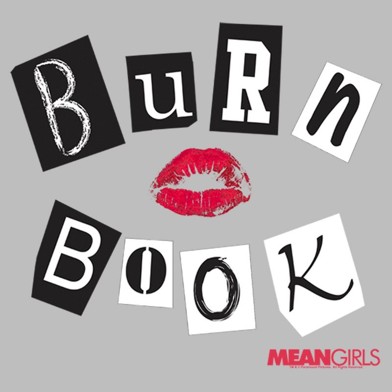 Men's Mean Girls Burn Book T-Shirt, 2 of 5