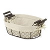 Cheung's Raphina Set of 3 Lined Wire Trays - Oval - 4 of 4