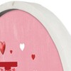 Creative Products Valentine Things Monogram Round White Framed Print - 3 of 4