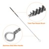 Unique Bargains Nylon Fan-shaped Stainless Steel Wire Handle Cleaning Brush 4 Pcs - 4 of 4
