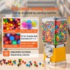 VEVOR Gumball Machine for Kids, 17"H Home Candy Vending Machine, PC Gumball Dispenser, Bubble Gum Machine for Game Stores - 3 of 4