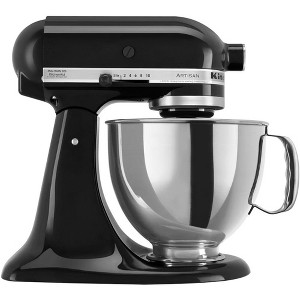 KitchenAid Artisan Series 5-Quart Tilt-Head Stand Mixer, Onyx Black -KSM150PSOB - 1 of 4