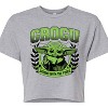 Women's - Star Wars - The Mandalorian Grogu Collegiate Cropped Graphic T-Shirt - 2 of 4