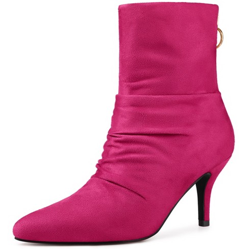 Hot pink hotsell stiletto boots