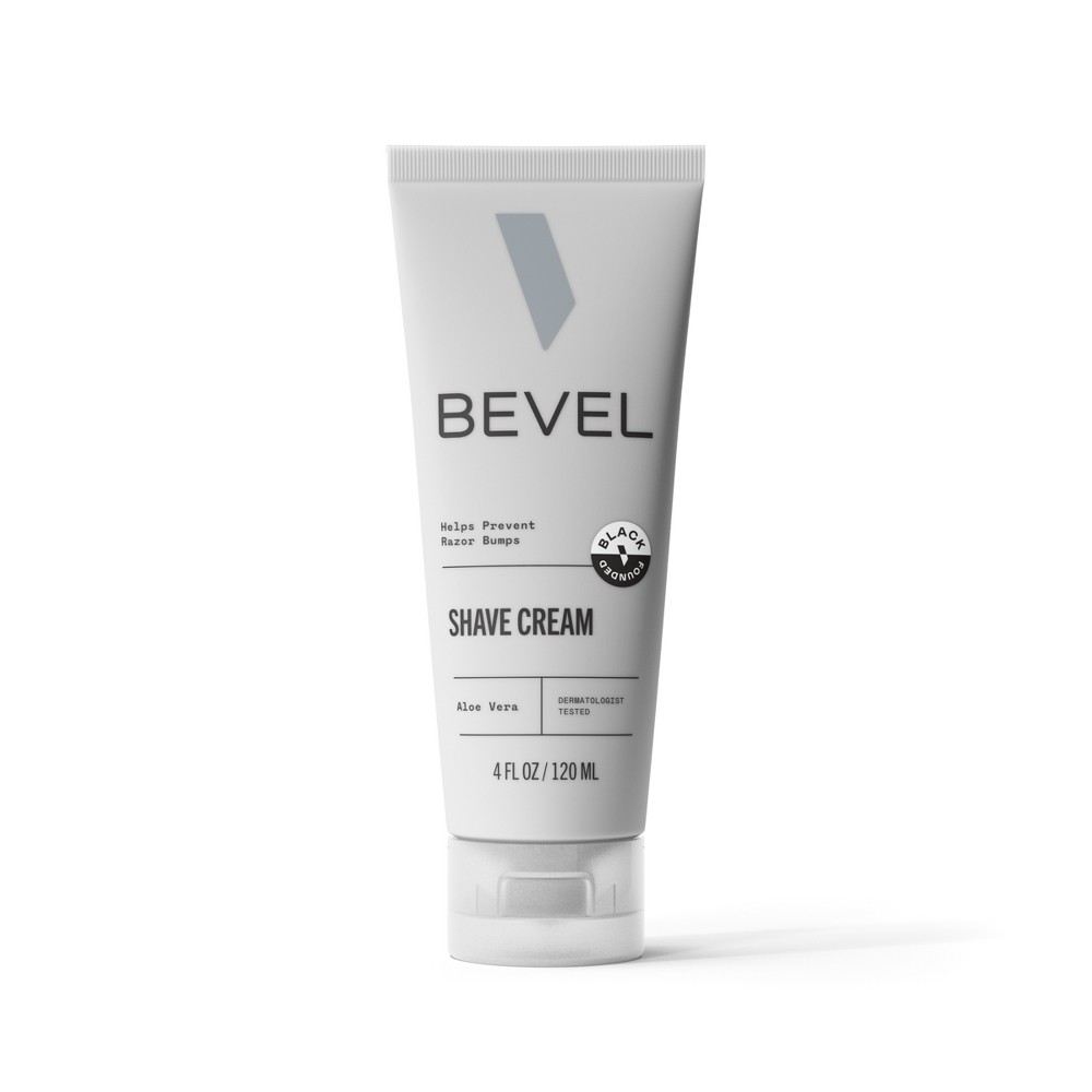 Photos - Shaving Foam / Shaving Cream BEVEL Men's Moisturizing Shave Cream - Vitamin E & Aloe Vera - 4 fl oz