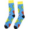Pokemon Crew Socks Men's Kanto Starters Pikachu Squirtle Bulbasaur Charmander 1 Pair Socks for Shoe Size 8-12 Multicolored - 3 of 4