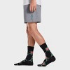 Pair of Thieves Men's Crew Socks - Black/Pink 6-12 - 2 of 4