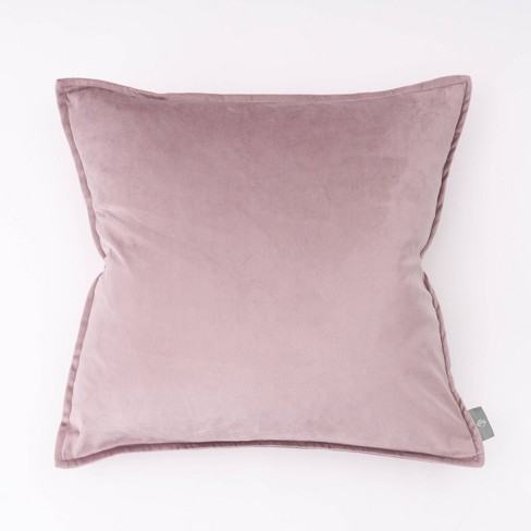 Dusty pink best sale velvet pillow