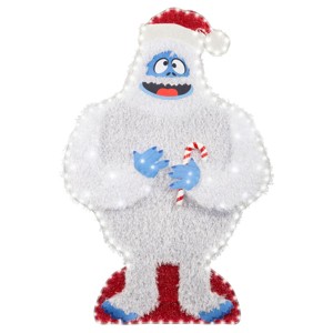 Gemmy Rudolph 3.3-FT Tall Freestanding Bumble Flat-Tastics Lighted Yard Decor - 1 of 4