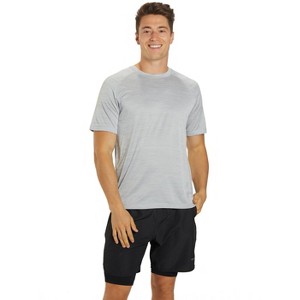 Sporti Men's S/S Hybrid II UPF 50+ Sun Shirt - 1 of 4