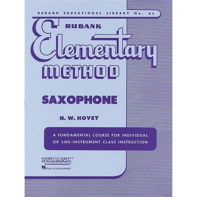 Hal Leonard Rubank Elementary Method for Saxophone