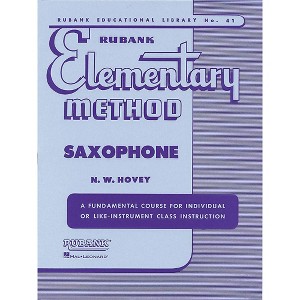 Hal Leonard Rubank Elementary Method for Saxophone - 1 of 1