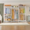 VIPEK V5 6 Tiers Wire Garment Rack Portable Closet Wardrobe, Max Load 890LBS - 3 of 4