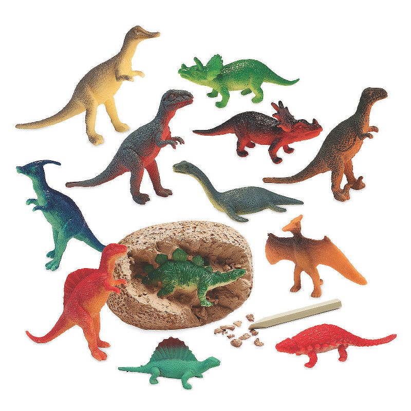 MindWare Countdown Calendar: 12 Days of Dig It Up! Dinosaur Discovery Eggs - 12 dig Projects to Excavate, 4 of 5