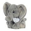 Aurora Small Tuk Elephant Precious Moments Inspirational Stuffed Animal Gray 7.5" - 3 of 4