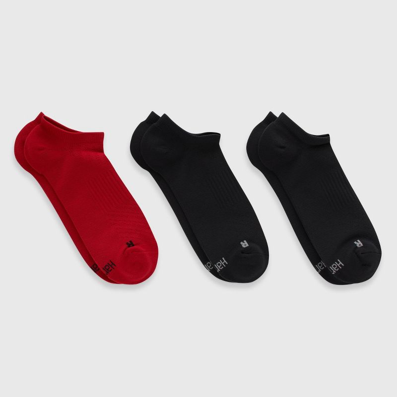 Hanes Premium Men's Nylon Performance No Show Socks 3pk - 6-12, 3 of 5