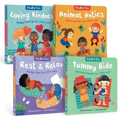 Barefoot Books Mindful Tots Board Books - Set of 4