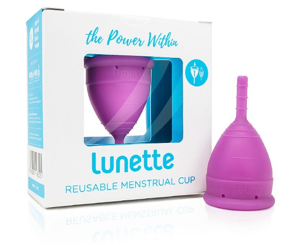 Lunette Reusable Menstrual Cup- Violet Model 1