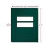 ComplyRight Double-Window Tax Presentation Folder Emerald Green 50/Pack (FG04) - 4 of 4