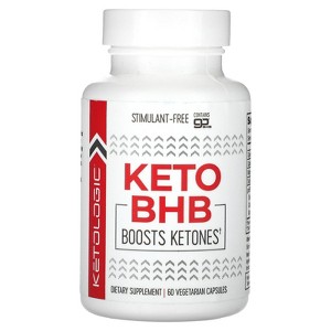 Ketologic Keto BHB Exogenous Ketones Capsules (30 Servings) - BHB Keto Pills Boost Energy, Promote Ketosis, Fuel Mental & Physical Performance - Boost - 1 of 2