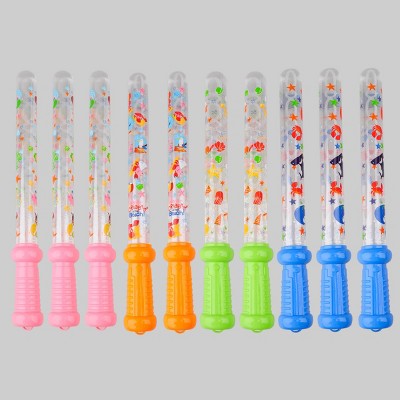 10pk Bubble Wands - Bullseye's 