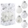 COZONY 30 Pcs Christmas Ball Ornaments Set, 2.36" Shatterproof Xmas Tree Baubles for Holiday, Wedding & Birthday Party Decorations - 2 of 4