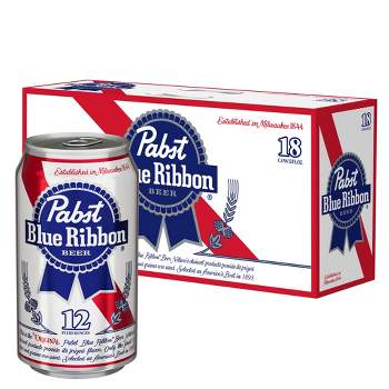 Pabst Blue Ribbon Beer - 18pk/12 fl oz Cans