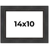 PosterPalooza | Photo Size Traditional Black Picture Frame - UV Acrylic, Foam Board Backing, Hanging Hardware - 2 of 4