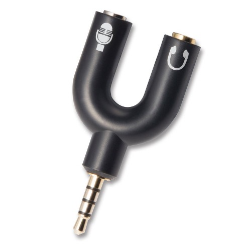 Insten Universal 3.5mm Headset And Microphone Y Splitter Adapter