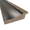 Amanti Art 29"x65" Non-Beveled Full Length Floor Leaner Hammered Charcoal Tan Wood Framed Mirror: Includes Mounting Hardware - 2 of 4