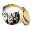 Metal with Brushed Gold Lid Candle Palm/White Amber - Tabitha Brown for Target - image 3 of 3