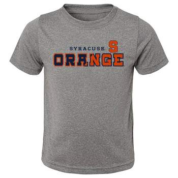 NCAA Syracuse Orange Boys' Heather Gray Poly T-Shirt