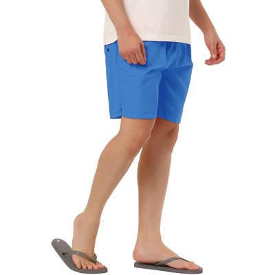 TATT 21 Men's Summer Holiday Beach Elastic Waistband Surfing Mesh Lining Swim Shorts Blue 32 — фото 5