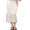 Women's Crochet Midi Skirt - APRICOT - 3 of 4