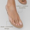 CUSHIONAIRE Cruise Flip Flops for Women Footwear | Vacation Beach Essentials | Casual Sandals with Wide Widths - 2 of 4