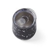 Cambridge Silversmiths Set of 4 12oz Terrazo Wine Tumblers with Lids Black: Stainless Steel, Dishwasher-Safe - 3 of 4