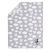 Lambs & Ivy Disney Baby Moonlight Mickey Mouse Gray Soft Fleece Baby Blanket - 3 of 4
