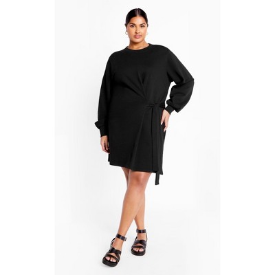 Women's Plus Size Arla Dress - black | CITY CHIC