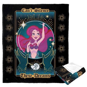 Disney Princesses Mystical Ariel Silk Touch Throw Blanket 50x60 Inches - 1 of 4