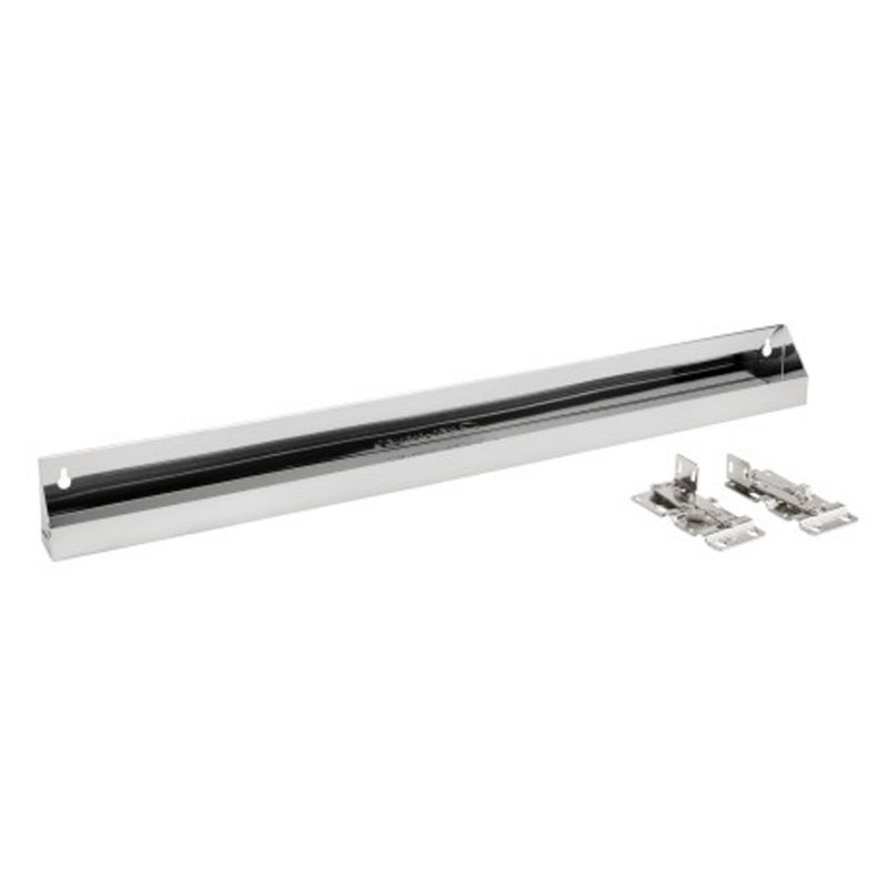 Rev-A-Shelf 31" Slim Tip-Out Sink Tray for Kitchen and Bathroom Base Cabinets, Large Pull Out Stainless Steel Storage Organizer, Silver, 6541-31-52, 1 of 7