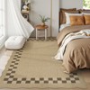 Lahome Diamond Double Frame Diagonal Faux Jute Rectangular Indoor Outdoor Area Rug - 3 of 4
