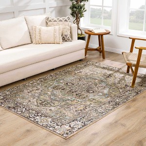 Hauteloom Neyland Sage Green Area Rug - 1 of 4