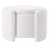 Sapphtopaz Storage Ottoman Teddy Ottoman Bench Upholstered Stool Vanity Stool with Storage Footstool for Living Room, Bedroom, Entryway - 2 of 4