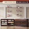 GALAXHERO 6 Drawers Modern Storage Dresser, 59-inch Wide Wood Chest for Bedroom/Living Room, Long Nightstand Organizer Unit - 4 of 4