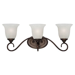 Millennium Lighting 3 - Light Vanity in  Rubbed Bronze - 1 of 1