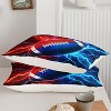 Acoinel 3 Pcs Football Lightwight Ultra Soft Comforter Set with 2 Pillowcases, FULL, Blue - 4 of 4