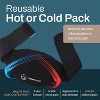 2 Pack Adjustable Lower Back Pain Wrap for Hot & Cold Therapy | Reusable Ice Pack for Lumbar, Sciatic, Herniated Disc, Coccyx Pain Relief - 4 of 4