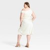 Women's Satin Maxi Dress - A New Day™ Cream - 2 of 3