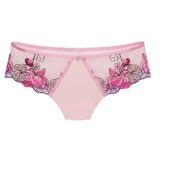 Adore Me Women's Colete Cheeky Panty 0x / Printed Lace C05 Pink