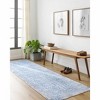 Hauteloom Yorkana Distressed Blue Rug - 4 of 4